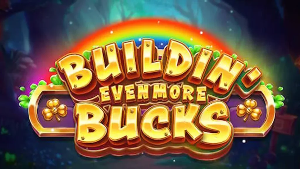 Karakter Lenny dan krunya dalam permainan slot Buildin Even More Bucks