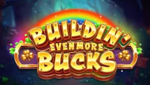 Karakter Lenny dan krunya dalam permainan slot Buildin Even More Bucks